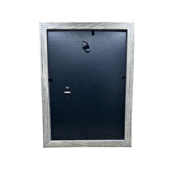 Sea Glass Framed Art Gift| Unique Seaglass Pet Cat And Plants Present - Picture 8 of 8